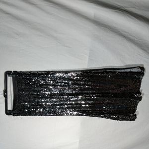 Carmen Marc Valvo Sequin, Long Skirt.  Size 6